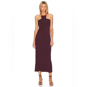 House of Harlow 1960 x REVOLVE Khoury Maxi Dress in Burgundy, Size S